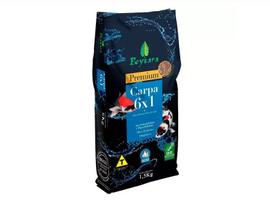 Ração Poytara Carpa Premium 6x1 1,5Kg