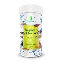 Ração Poytara Para Peixes Tropicais Flocos 30g