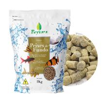 Ração Poytara Peixes De Fundo Cascudo Grânulo Bag 1Kg