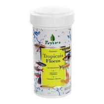 Ração Poytara Tropicais Flocos 30g Aquários Comunitários