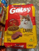 Ração pra gato Gatsy 20kg carne - Purina - Purina