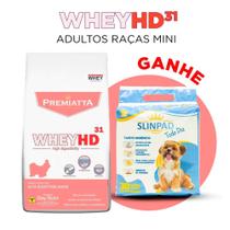 Ração Premiatta Raças Mini Para Cachorro + Tapete Higiênico Slinpad Todo Dia 30un Cães Pet