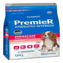 Ração Premier Amb Int Ad Dermacare 1kg Ração Premier Amb Int Ad Dermacare 1kg