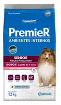 Ração Premier Amb Inter Cães ad 7+ Frango e Salmão 12kg