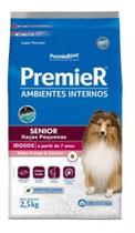 Ração Premier Amb Inter Cães ad 7+ Frango e Salmão 2,5kg