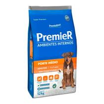 Ração Premier Ambi Interno Cão Raça Média Frango/Salmão 12Kg