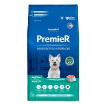 Ração Premier Ambientes Internos Cães Adultos Raças Pequenas Frango e Salmão 1 kg Ração Premier Ambientes Internos Cães Adultos Raças Pequenas Frango e Salmão 1 kg