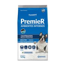 Ração Premier Ambientes Internos Cães Castrado 12 Kg Ração Premier Ambientes Internos Cães Castrado 12 Kg