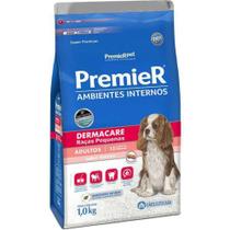Ração Premier Ambientes Internos Cães Dermacare - 1 Kg - Premier Pet