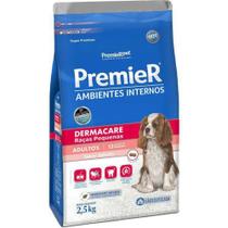 Ração Premier Ambientes Internos Cães Dermacare - 2,5 Kg - Premier Pet