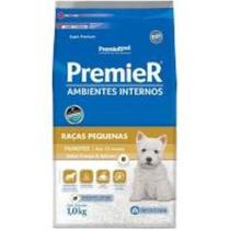 Ração Premier Ambientes Internos Cães Filhotes Mini 1kg