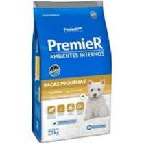 Ração Premier Ambientes Internos Cães Filhotes Mini 2,5kg