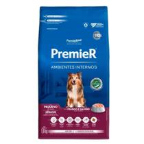 Ração Premier Ambientes Internos Cães Sênior Raças Pequenas 1kg Ração Premier Ambientes Internos Cães Sênior Raças Pequenas 1kg