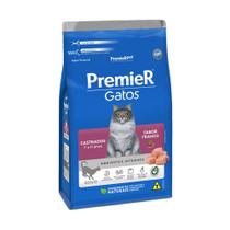 Ração Premier Ambientes Internos Gatos Adultos Castrados de 7 a 11 Anos Sabor Frango