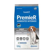Ração Premier Ambientes Internos Light Cães Adultos 12 kg Ração Premier Ambientes Internos Light Cães Adultos 12 kg