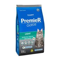 Ração Premier Ambientes Internos Light Gatos ad Salmão 7,5kg