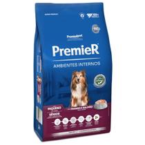 Ração Premier Ambientes Internos Para Cães Sênior de Raças Pequenas Sabor Frango e Salmão 12 kg Ração Premier Ambientes Internos Para Cães Sênior de Raças Pequenas Sabor Frango e Salmão 12 kg