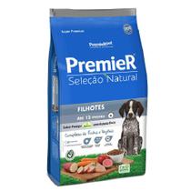 Ração Premier Cães Filhotes Seleção Nat Frango Batata 2,5Kg