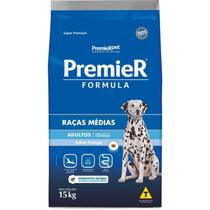 Ração premier formula cachorros adultos raças médias frango - 15kg