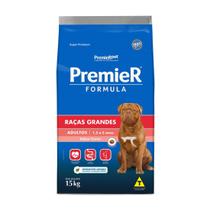 Ração Premier Fórmula Cães Adultos Grande sabor Carne 15 Kg Ração Premier Fórmula Cães Adultos Grande sabor Carne 15 Kg