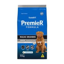 Ração Premier Fórmula Cães Sênior Grande sabor Cordeiro 15 Kg Ração Premier Fórmula Cães Sênior Grande sabor Cordeiro 15 Kg