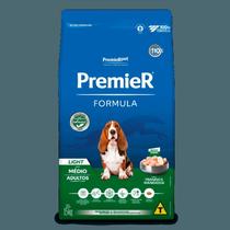 Ração Premier Fórmula Light Cães Adultos Raças Médias Frango 15Kg