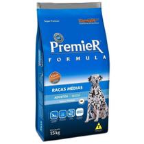 Ração Premier Fórmula Para Cães Adultos Raças Médias Sabor Frango - Premier Pet