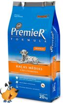 Ração Premier Formula Raças Médias Filhotes 20 kg - PremieR Pet