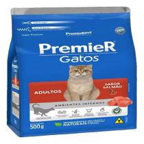 Ração Premier Gatos Adultos Ambiente Interno Salmão 500g Ração Premier Gatos Adultos Ambiente Interno Salmão 500g