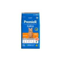 Ração Premier Gatos Adultos Ambientes Internos Frango 7,5kg