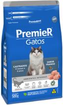 Ração Premier Gatos Castrados 6 Meses a 6 Anos Ambientes Internos Frango 1, 5 kg