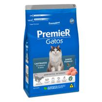 Ração Premier Gatos Castrados 6 Meses a 6 Anos Ambientes Internos Frango 7,5kg
