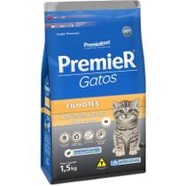 Ração PremieR Gatos Filhotes Ambientes Internos Frango 1,5Kg Ração PremieR Gatos Filhotes Ambientes Internos Frango 1,5Kg