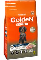 Ração premier golden formula cães sênior mini bits frango e arroz - 10,1kg Ração premier golden formula cães sênior mini bits frango e arroz - 10,1kg