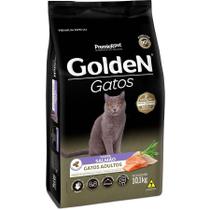 Ração Premier Golden Gatos Adultos Sabor Salmão - 10.1 Kg