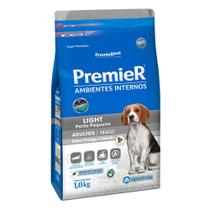 Ração Premier Light Ambientes Internos Cães Adultos Raças Pequenas Sabor Frango e Salmão - PremieR Pet