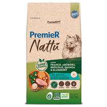 Ração Premier Nattu Cães Adultos P Frango E Abobora 10,1Kg