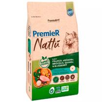 Ração Premier Nattu Cães Adultos Pequeno Porte Sabor Abóbora 10,1kg