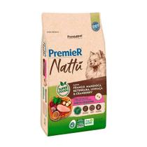 Ração Premier Nattu Cães Adultos Porte Pequeno Mandioca 10,1Kg