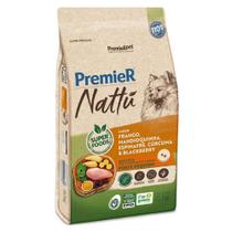 Ração Premier Nattu Cães Adultos Porte Pequeno Sabor Mandioquinha - PremieR Pet
