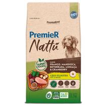 Ração Premier Nattu Cães Filhotes Frango E Mandioca 10,1Kg