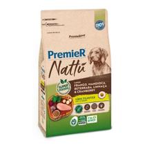 Ração Premier Nattu Cães Filhotes Frango e Mandioca 10,1kg Ração Premier Nattu Cães Filhotes Frango e Mandioca 10,1kg