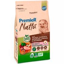 Ração Premier Nattu Cães Filhotes Porte Pequeno Sabor Mandioca 1 kg Ração Premier Nattu Cães Filhotes Porte Pequeno Sabor Mandioca 1 kg