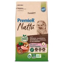 Ração Premier Nattu Cães Filhotes Raças P Mandioca 1Kg