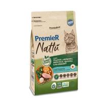 Ração Premier Nattú Gatos Castrados Frango e Abóbora 7,5kg - PremieRpet