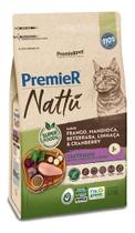 Ração Premier Nattu Gatos Castrados Frg/mand 7,5kg