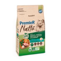 Ração Premier Nattu Para Cães Adultos de Pequeno Porte Sabor Abóbora - PremieR Pet