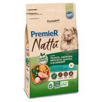 Ração Premier Nattu Para Cães Adultos de Pequeno Porte Sabor Abóbora - PremieR Pet
