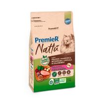 Ração Premier Nattu para Cães Adultos de Pequeno Porte Sabor Mandioca 2,5kg