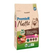 Ração Premier Nattu Para Cães Adultos de Pequeno Porte Sabor Mandioca - PremieR Pet